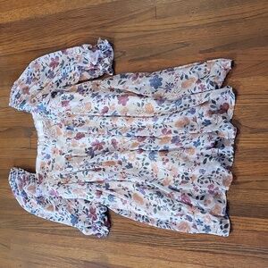 Sweet Lemon Floral Mini Dress - Multicolor